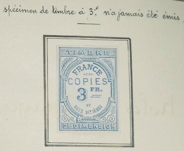 Copies 3 francs