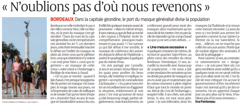 2020 08 10 SO N'oublions pas d'où nous revenons