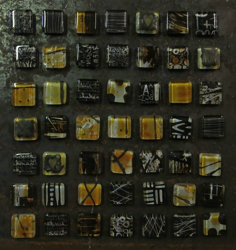 Aimants en verre- Clotilde Gontel