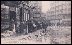 Inondation 1910 rue parrot