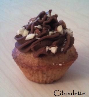 Cupcakes aux noisettes & au Nutella®