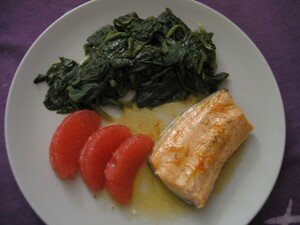 saumon aux épinards et au pamplemousse recettes dessert Douceur à la vapeur pour cuisine en manque de four!(et dun bon appareil photo!!)
