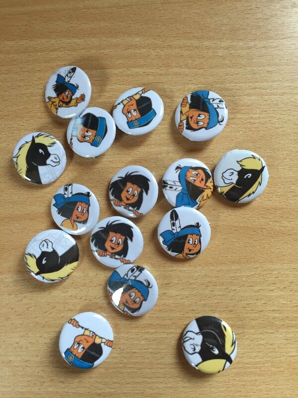 Badges de Yakari et ses amis