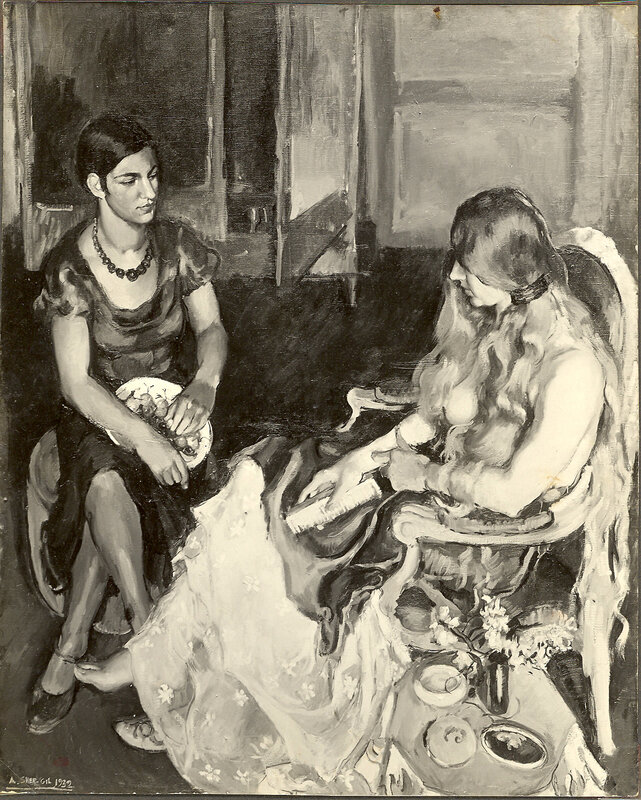 1932 01 25 tableau qui sera exposé au Salon des Beaux-Arts de 1933