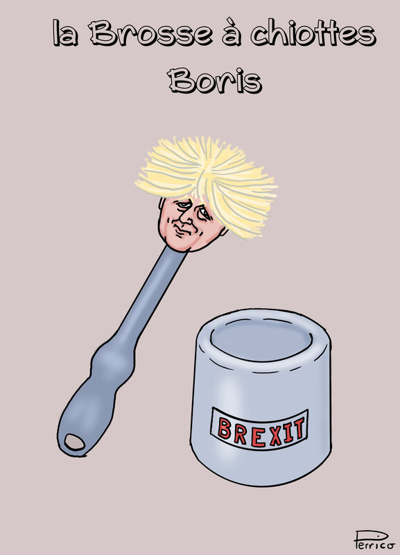 Boris Johnson et la brosse à chiottes - 21 oct