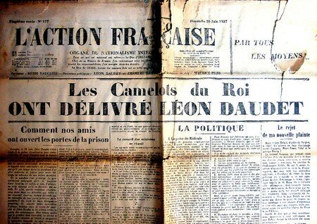 Journal_AF_Liberation_de_Leon_DAUDET