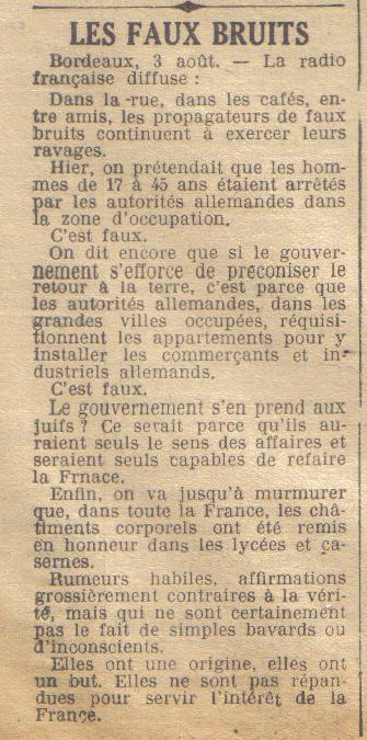 1 dimanche 4 août 1940