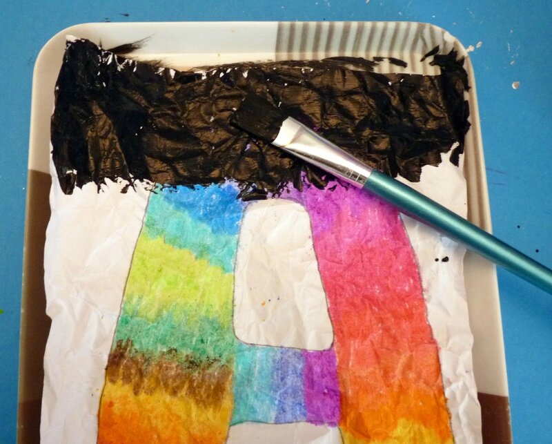 Lettres façon BATIK (46)