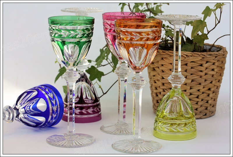 Service verres cristal Baccarat Jonzac 