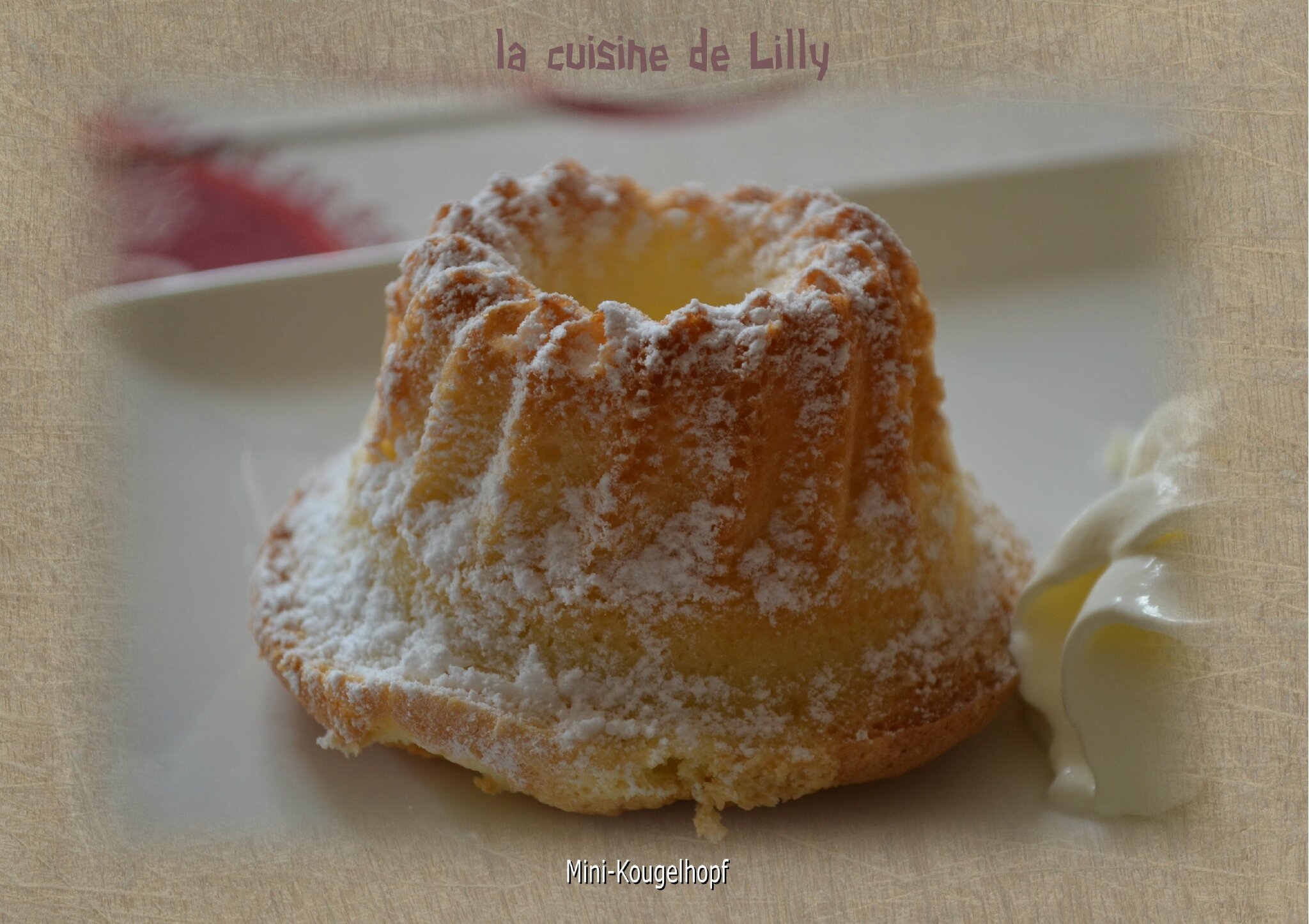 Kougelhopfs glacés au marc de Gewürz - La cuisine de Lilly
