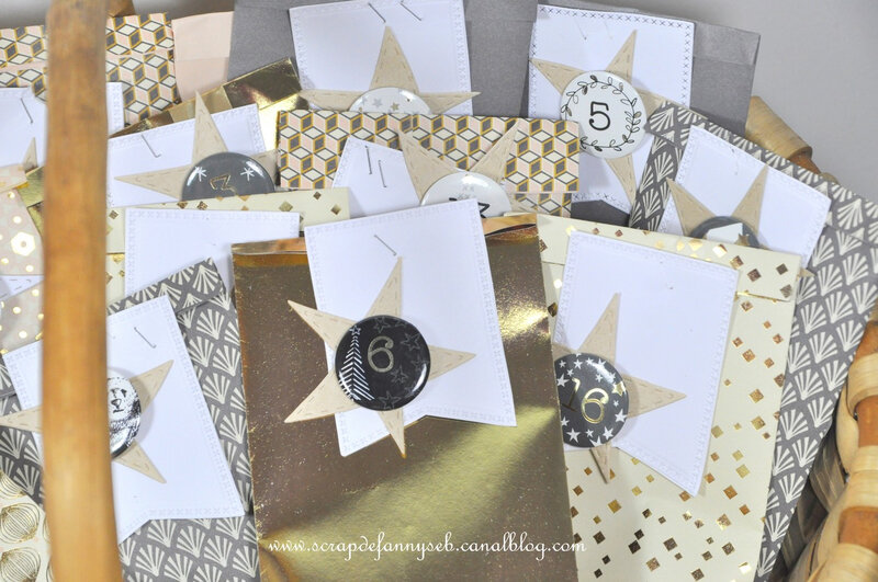 calendrier de l'avent fannyseb 2 challenge dec blog l'atelier scrap