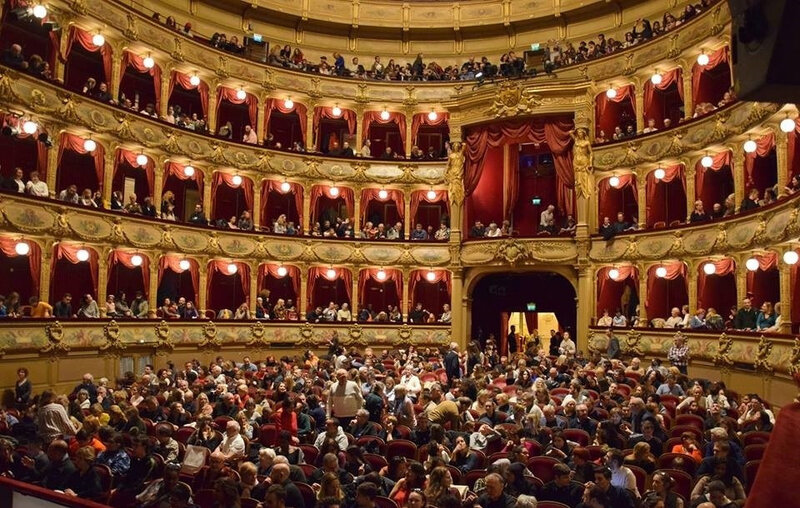 Salle comble à l'Opéra de Nice pour la première le 11 fevr 2019