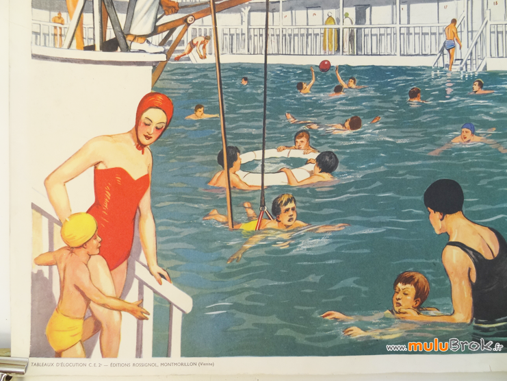 Affiche-A-LA-PISCINE-3-Rossignol-muluBrok-Vintage