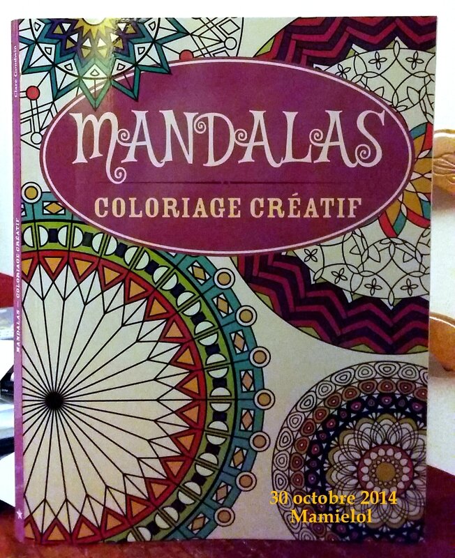 14 11 08 Livre Mandalas Coloriage créatif