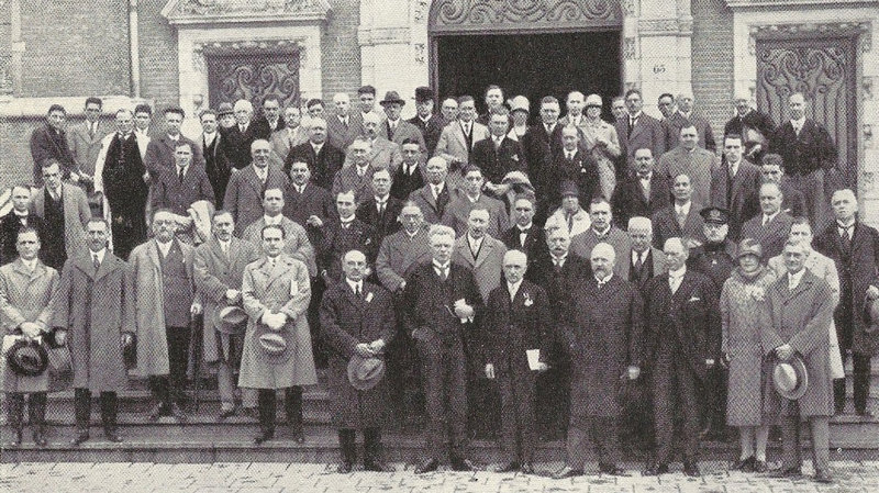 1928 Congrès d'Amsterdam 29 mai R