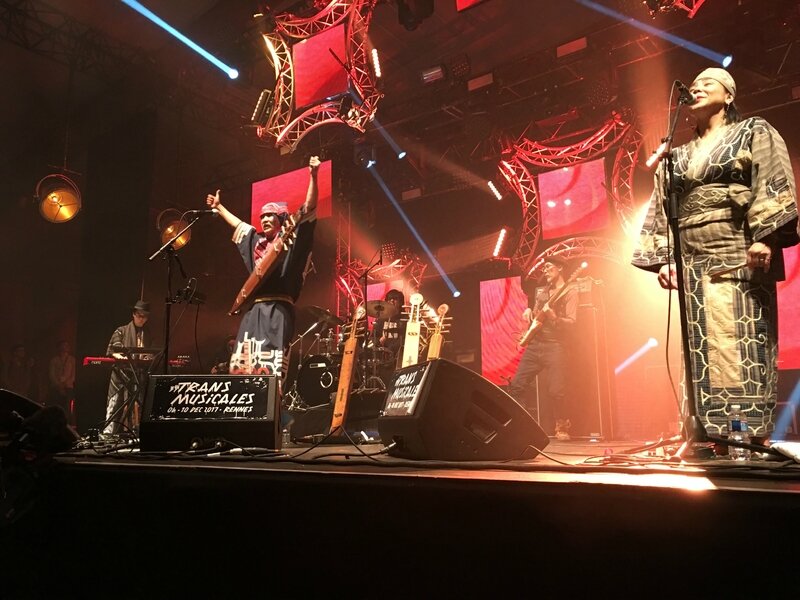 OKI DUB AINU BAND festival Rencontres Trans Musicales Rennes 2017 parc expo