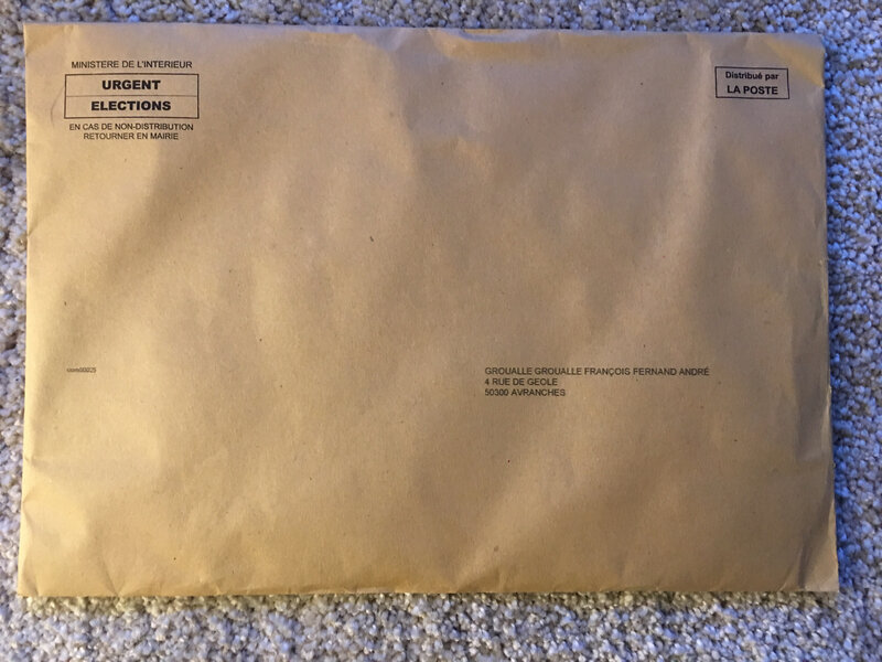 élections européennes_2019_pli électoral_pli_propagande_profession de foi_bulletin de vote
