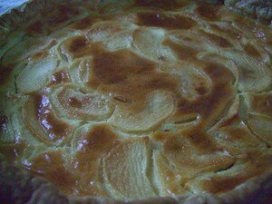 Un vrai bonheur, la tarte normande aux pommes recettes entrees Tarte trop miam!!