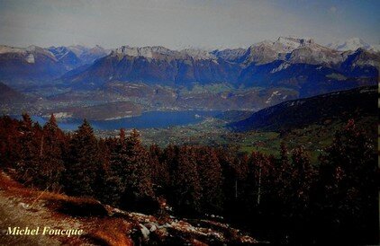 756) Montée pédestre Semnoz (Crêt du Chatillon) Haute Savoie