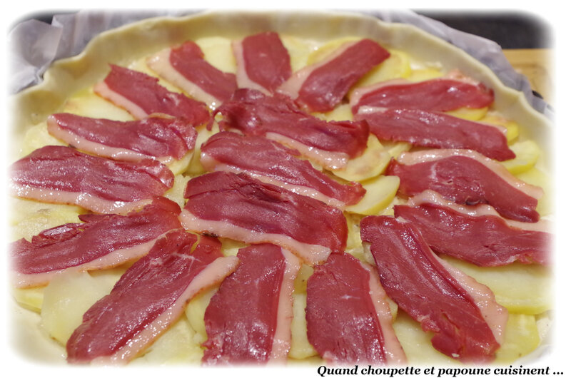 tarte aux pommes de terre et magret de canard-6592