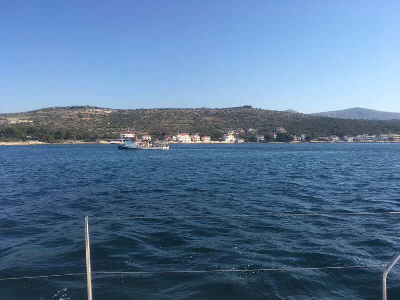 Au mouillage dans la baie est de Rogoznica, jeudi 19 mars 2020