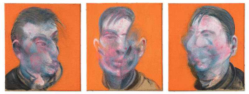 Bacon Francis, Three Studies for Self-Portrait