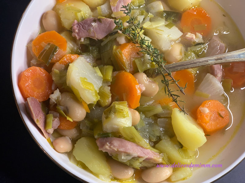 Soupe paysanne au talon de jambon 5