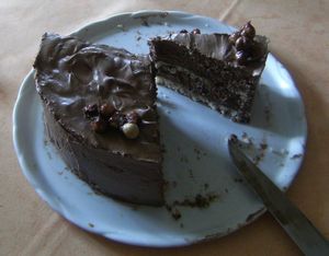 gateau choco noisettes recettes gateau choco noisettes