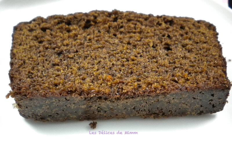 Cake au chocolat et aux amandes 5