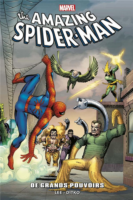 epic amazing spiderman 01 de grands pouvoirs