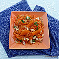 Salade de lentilles corail/carottes /<b>clémentines</b> 
