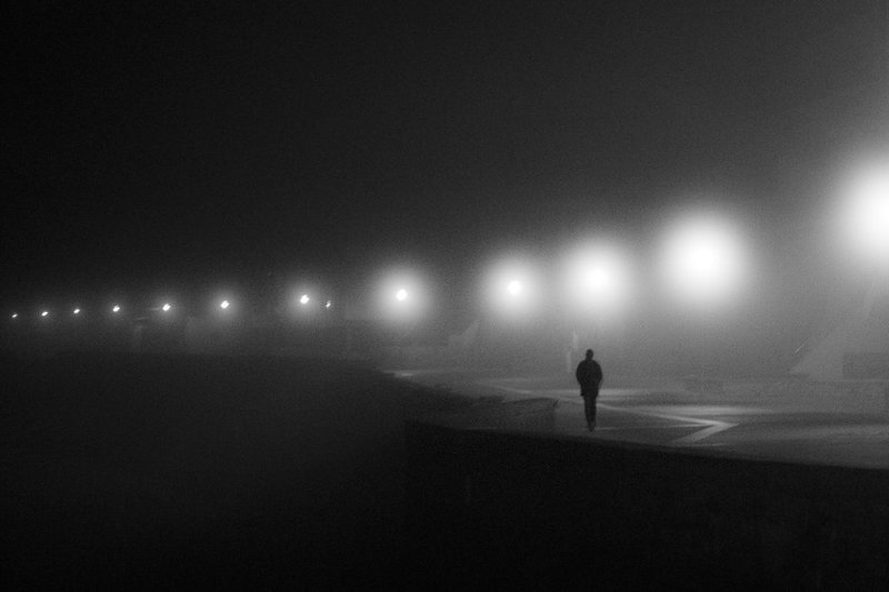 01-LE GUILLOU Jean-Yves Dans le brouillard d'hiver