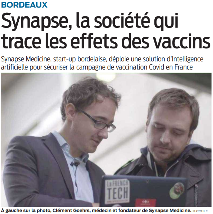 2021 03 09 SO Synapse la société qui trace les effets des vaccins