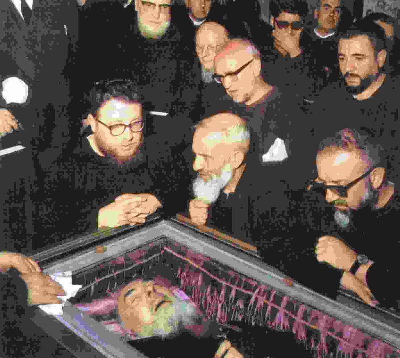 Obsèques du Padre Pio