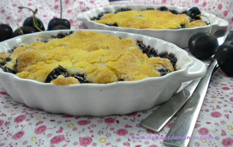 Crumble aux cerises tout simple 5
