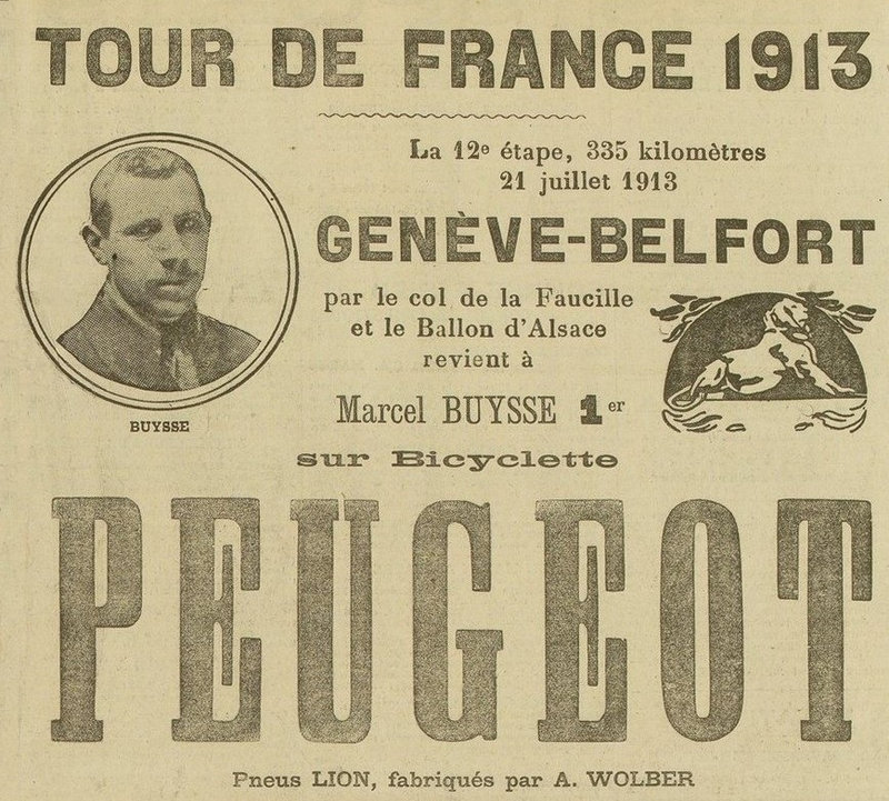 1913 07 22 Tour de France L'Auto-vélo p6 Buysse