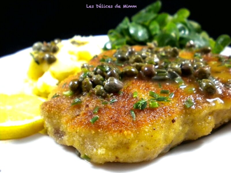 Côtes de veau panées au citron et aux câpres 6