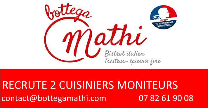 Annonce recrutement cuisiniers