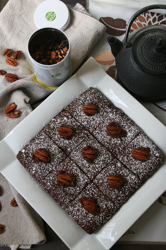 moelleux chocolat à la poudre de cacahuetes