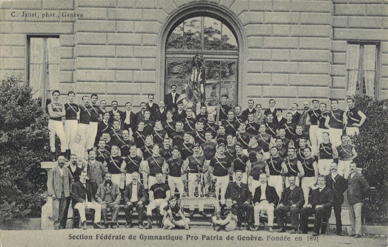 CPA Section Gymnastique Genève
