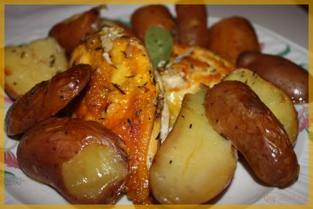 Poulet vesuvio recettes Poulet aux pommes et à l’érable cuit au four