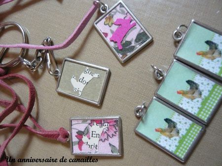 cadeaux invites easter party collier paquesS