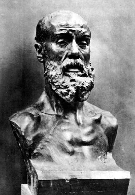 Rodin PORTRAIT DE JEAN-PAUL LAURENS