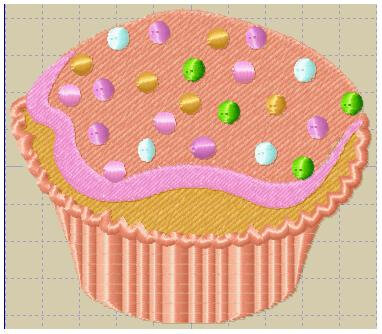 ptROSE CUPCAKE