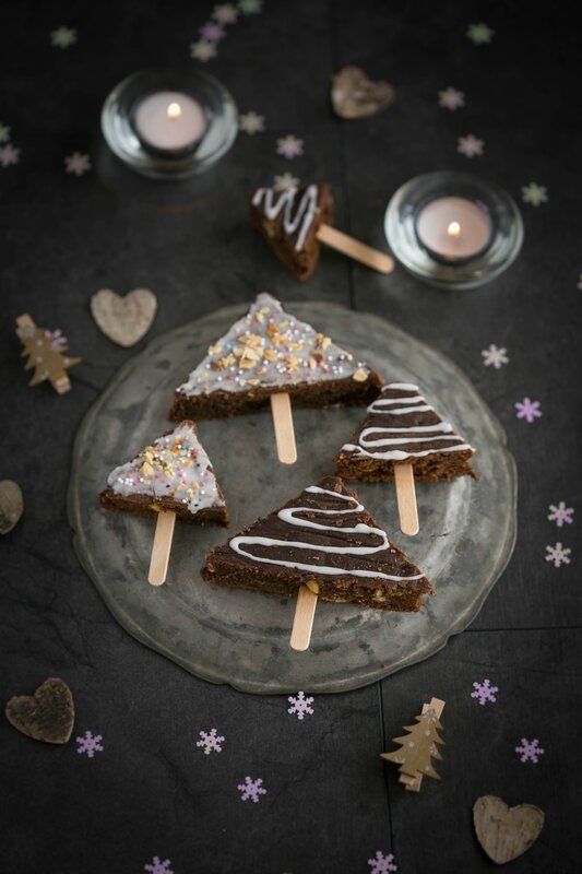Sapins en chocolat moelleux