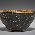 A <b>Jizhou</b> <b>ware</b> tea bowl, Southern Song dynasty 