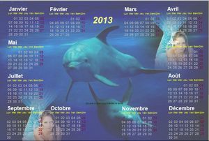 calendrier 2013 Sirènes