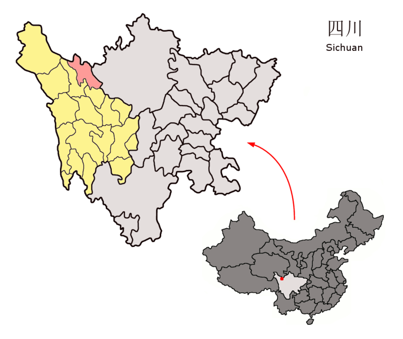 Location_of_Sêrtar_within_Sichuan_(China)