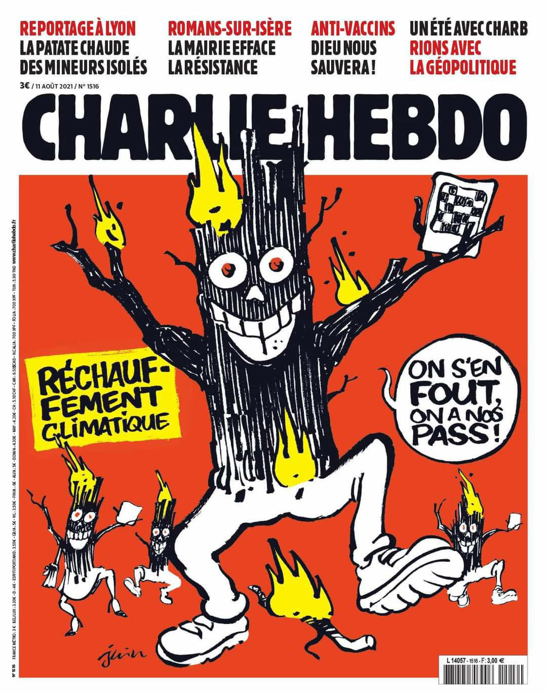 Charlie réchauffement 2021