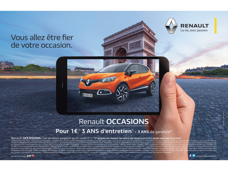 RENAULT OCCASION 2017 2